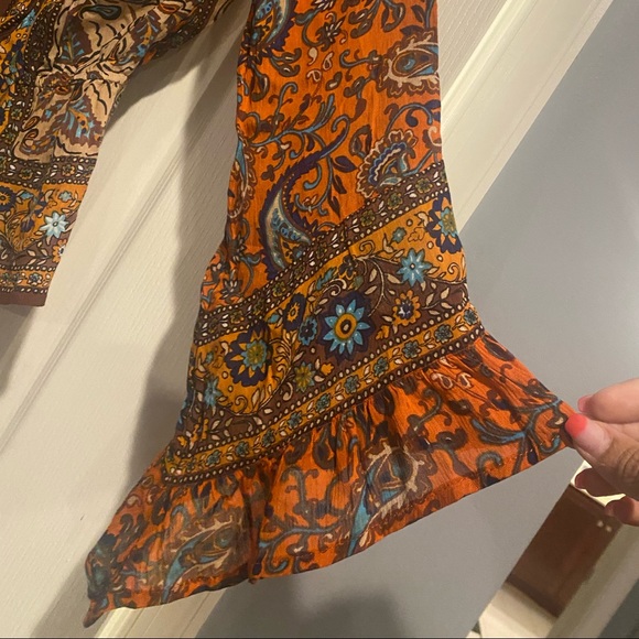 Free People - brand new top  size x-small brown - Picture 7 of 11